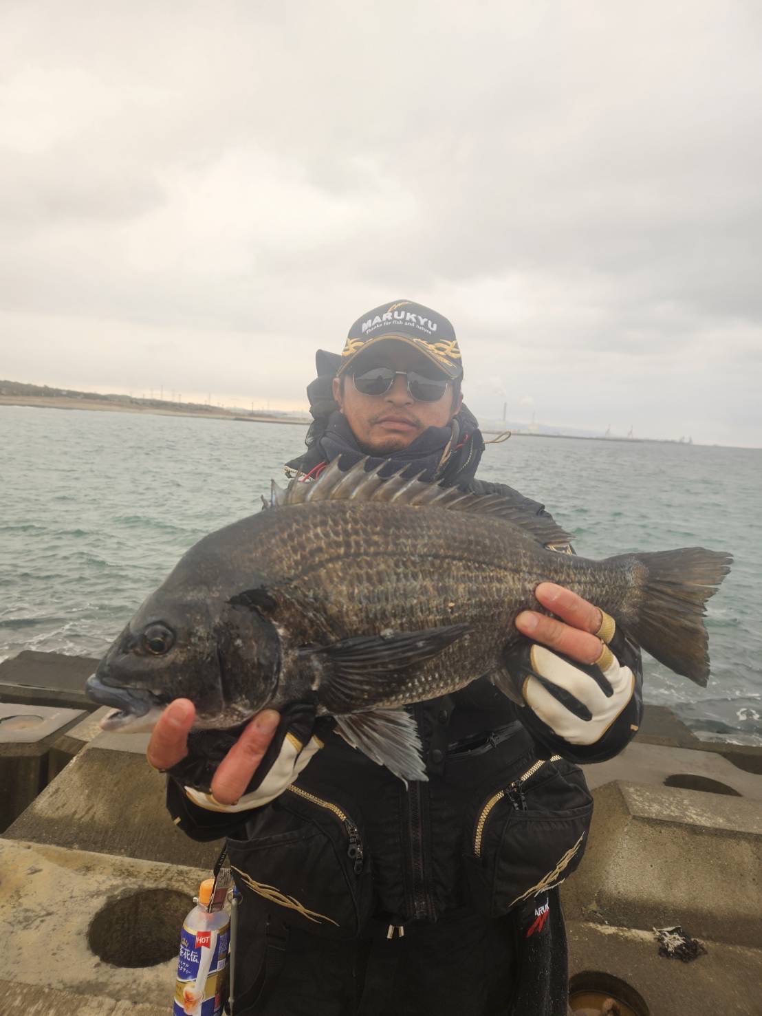 茨城県阿字ヶ浦の黒鯛釣り