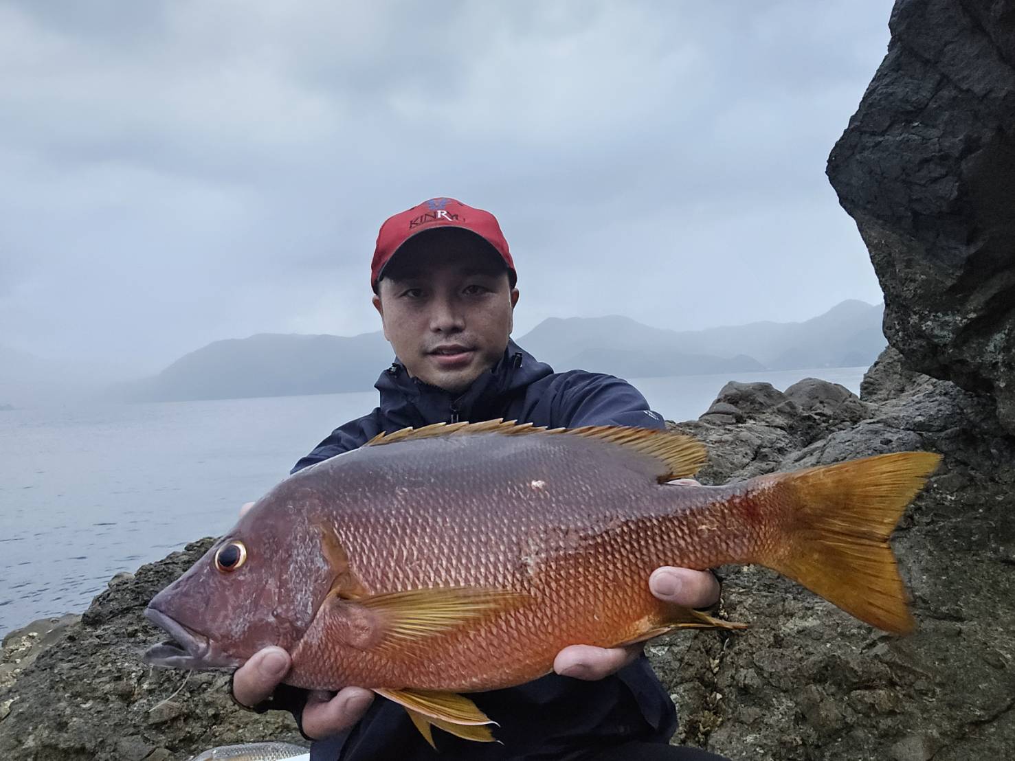 夜釣りで念願のフエダイGET！